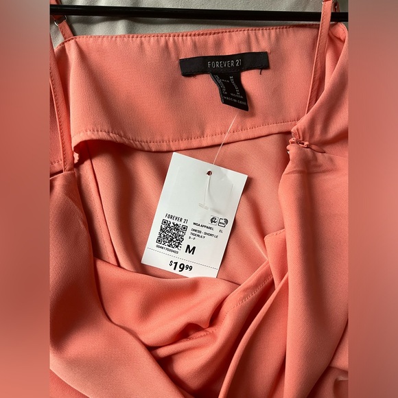 coral/peachy colored slip dress!! - Picture 3 of 3